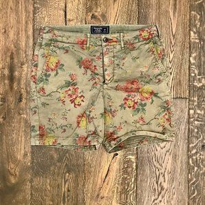 Abercombie and fitch floral shorts